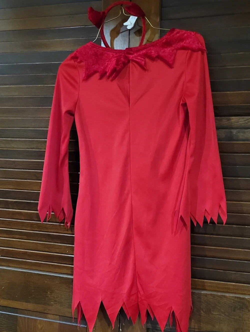Party City Lil Devil Girls Long-Sleeve Costume Dress